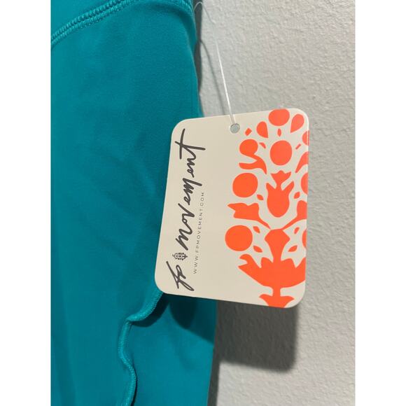 NWT FP Movement x Free People Hearts Aflutter Ankle Legging Wavy Waters Women XS - Picture 5 of 7